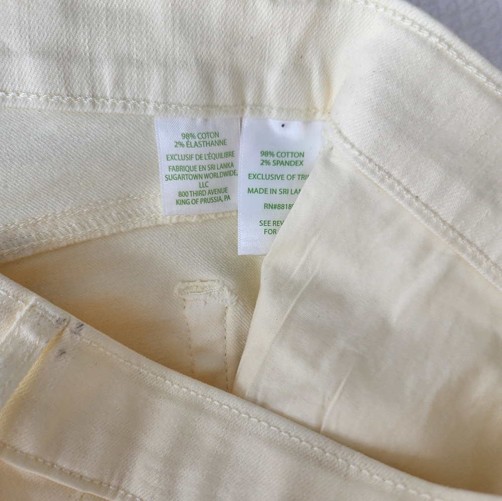 Lilly pulitzer Light cream Jeans - Picture 8 of 12